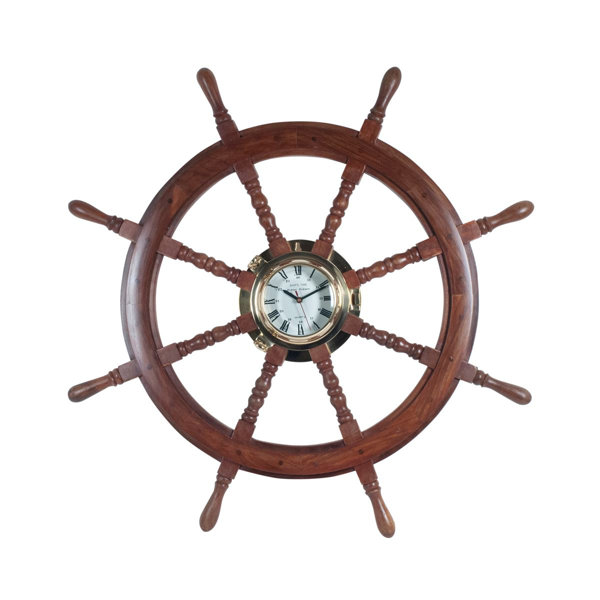 Longshore Tides Wall Clock Wayfair.co.uk
